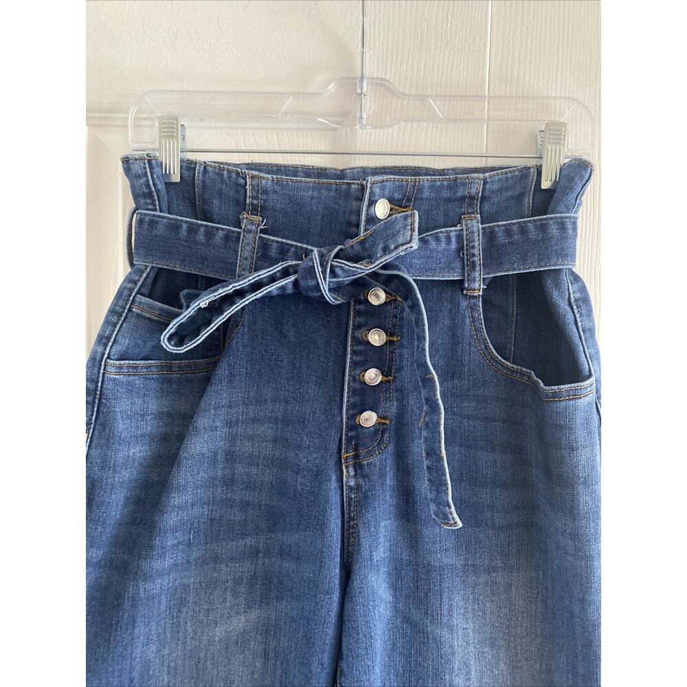 Forever 21 Blue Flare & Wide Leg Jeans - Picture 2 of 5